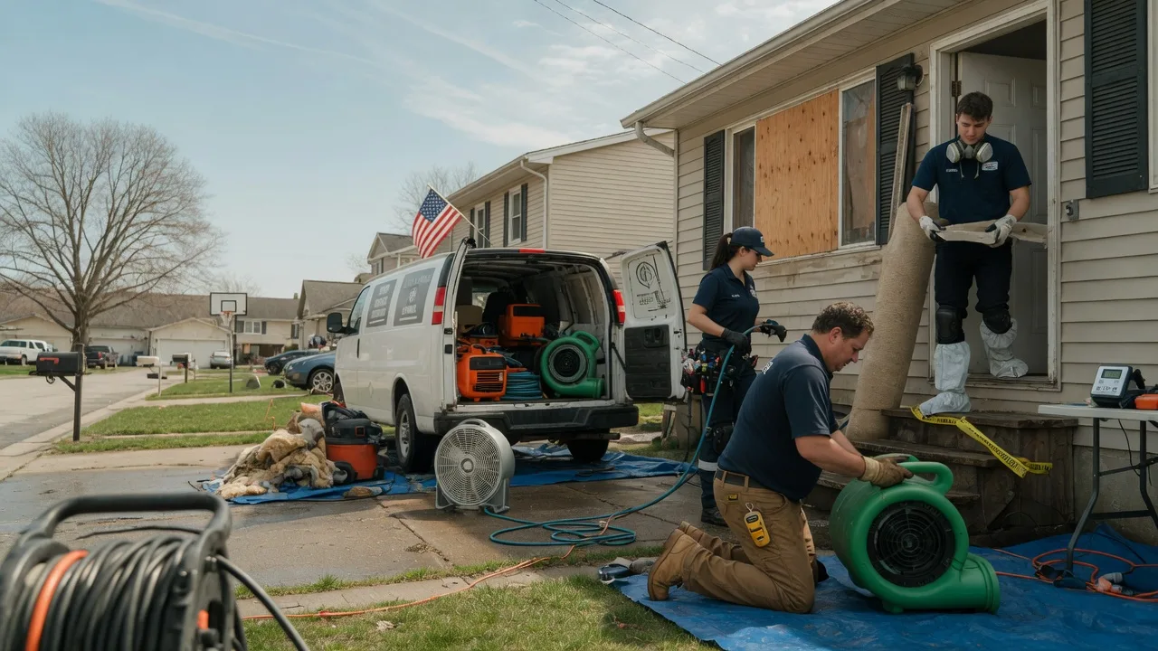 Water Damage Restoration in Wallace, MI near me